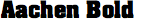 Aachen Bold