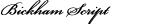 Bickham Script