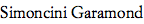 Simoncini Garamond