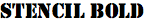 Stencil Bold