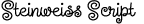 Steinweiss Script Bold