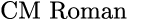 Computer Modern Roman (CMR)