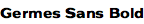 Germes Sans Bold
