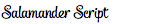 Salamander Script