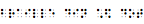 Braille DIN 16 Dot