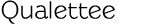 Qualettee