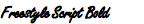 Freestyle Script Bold
