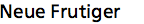 Neue Frutiger