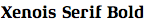 Xenois Serif Bold