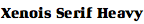 Xenois Serif Heavy