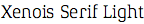 Xenois Serif Light