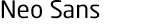 Neo Sans