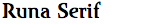 Runa Serif