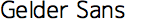 Gelder Sans