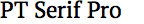 PT Serif Pro