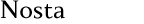 Nosta