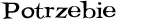 Potrzebie