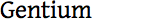 Gentium