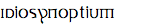 Idiosynoptium