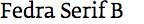 Fedra Serif B