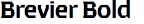 Brevier Bold