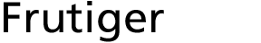 Frutiger