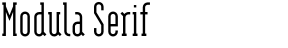 Modula Serif