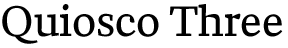 Quiosco Three