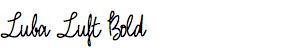 Luba Luft Bold