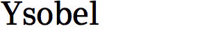 Ysobel