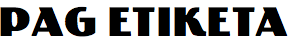 PAG Etiketa