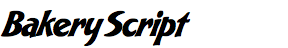 Bakery Script