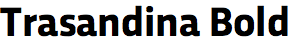 Trasandina Bold