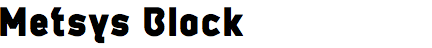 Metsys Black