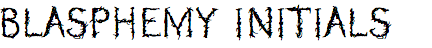Blasphemy Initials