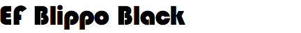EF Blippo Black