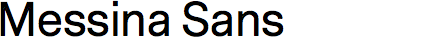 Messina Sans