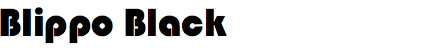 Blippo Black (URW)