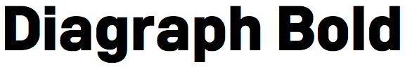 Diagraph Bold