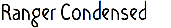Ranger Condensed