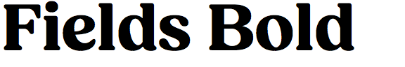 Fields Bold