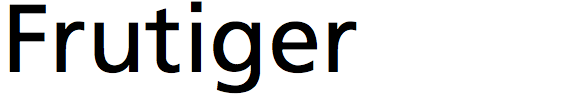 Frutiger