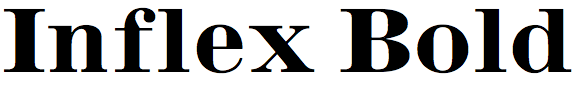 Inflex Bold