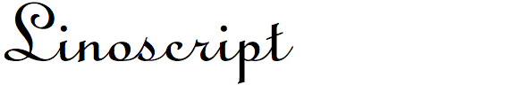 Linoscript