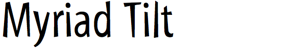 Myriad Tilt