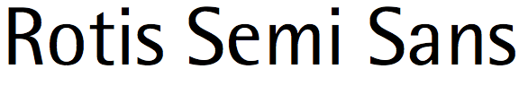 Rotis Semi Sans