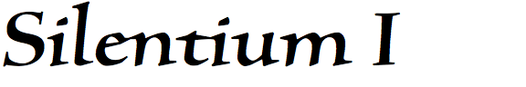 Silentium I