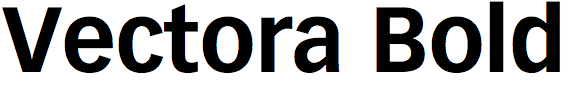 Vectora Bold