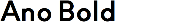 Ano Bold