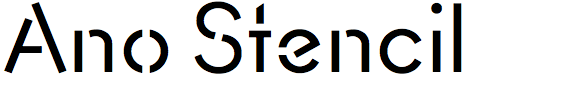 Ano Stencil